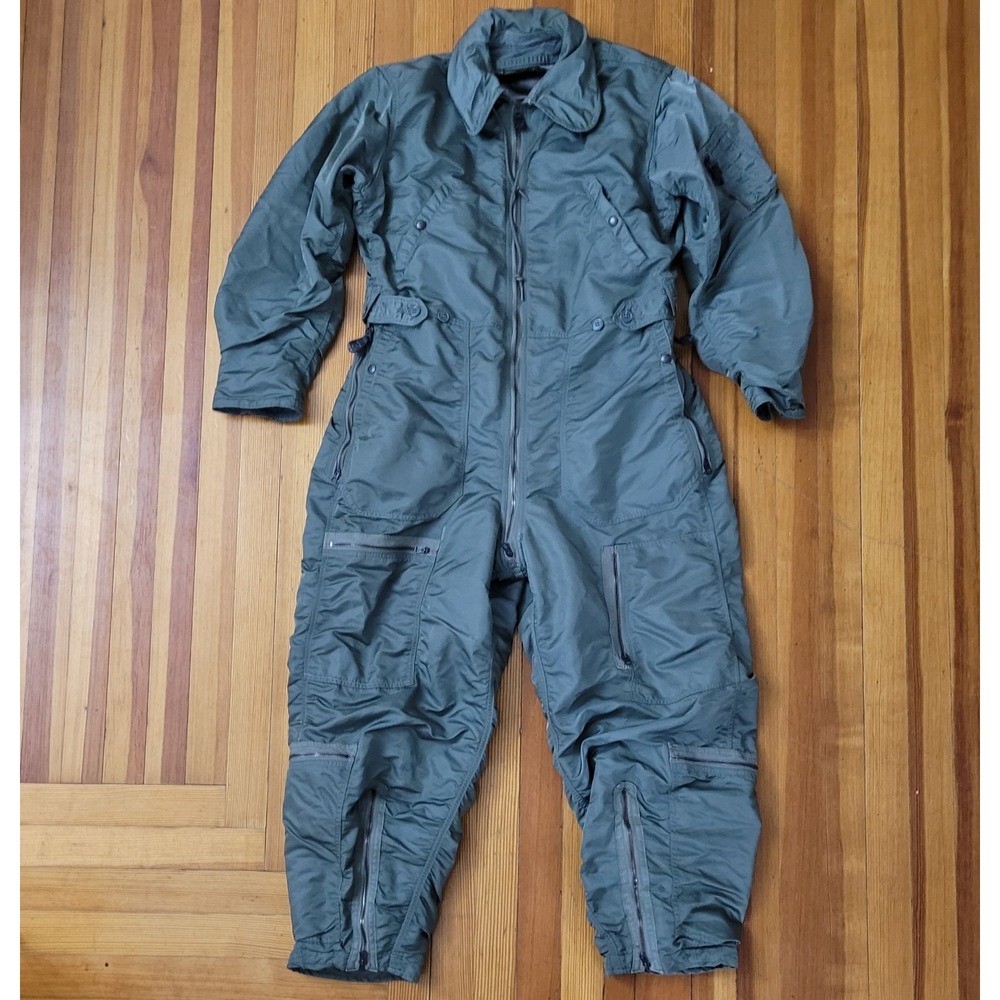 Vtg Flying Mens Coveralls USAF Albert Turner & Co. Mens L Long Military